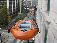 Rafts installation